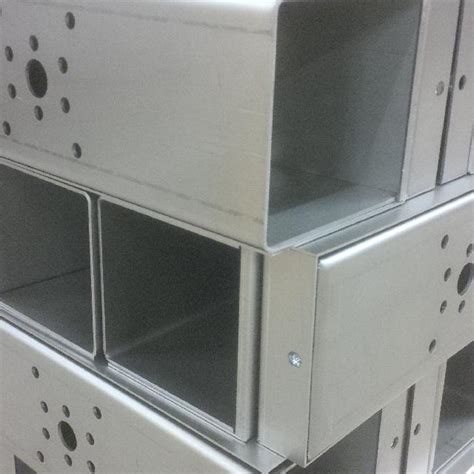 folded sheet metal box|foldable sheet metal box.